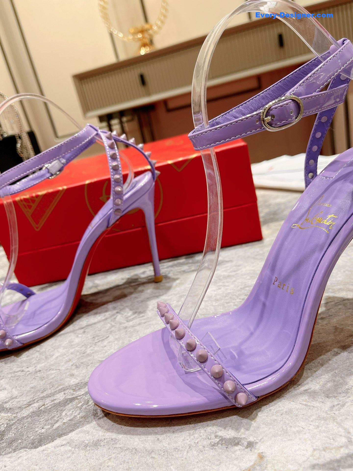Chr1st1an louboutin spiked strappy sandals