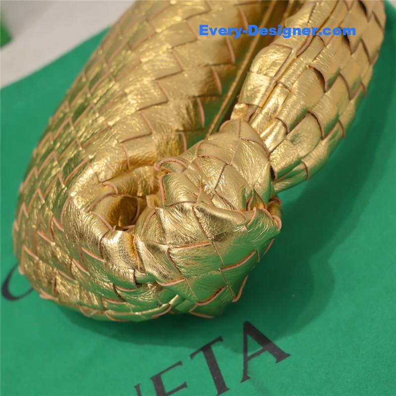 b0tt*ga Ven*ta mini jodie bag gold