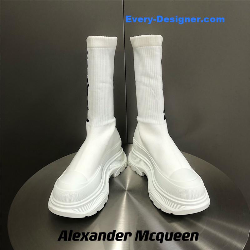 a1exa*der Mcqv*en platform socks shoes