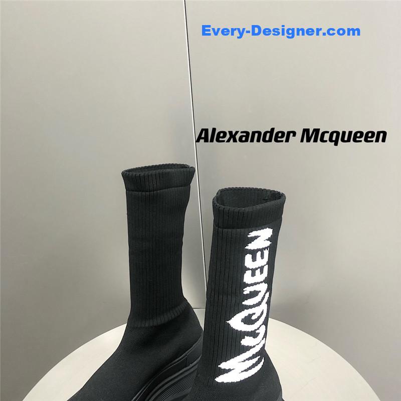 a1exa*der Mcqv*en platform socks shoes
