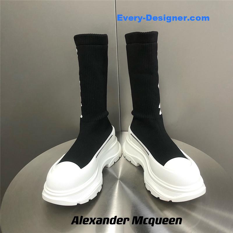 a1exa*der Mcqv*en platform socks shoes