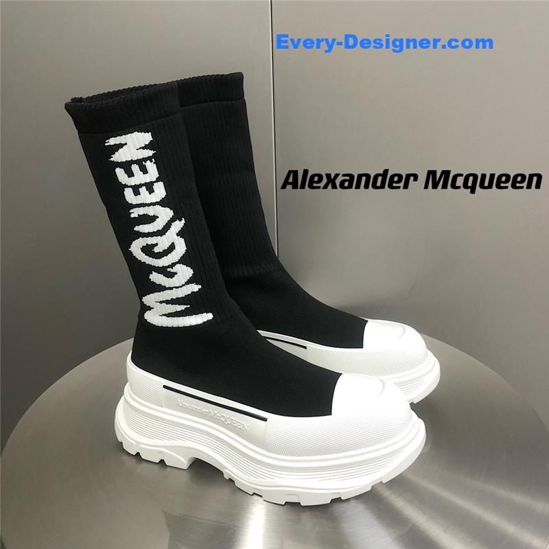 a1exa*der Mcqv*en platform socks shoes