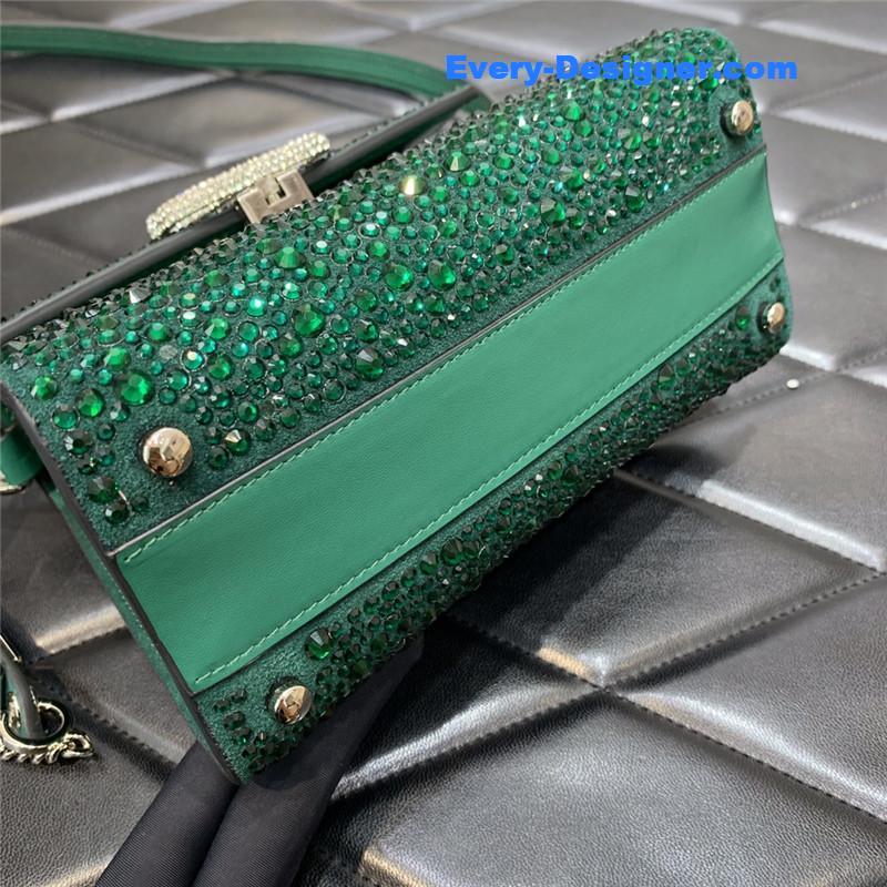 Va1e*ntin0 garavani vsling crystal bag