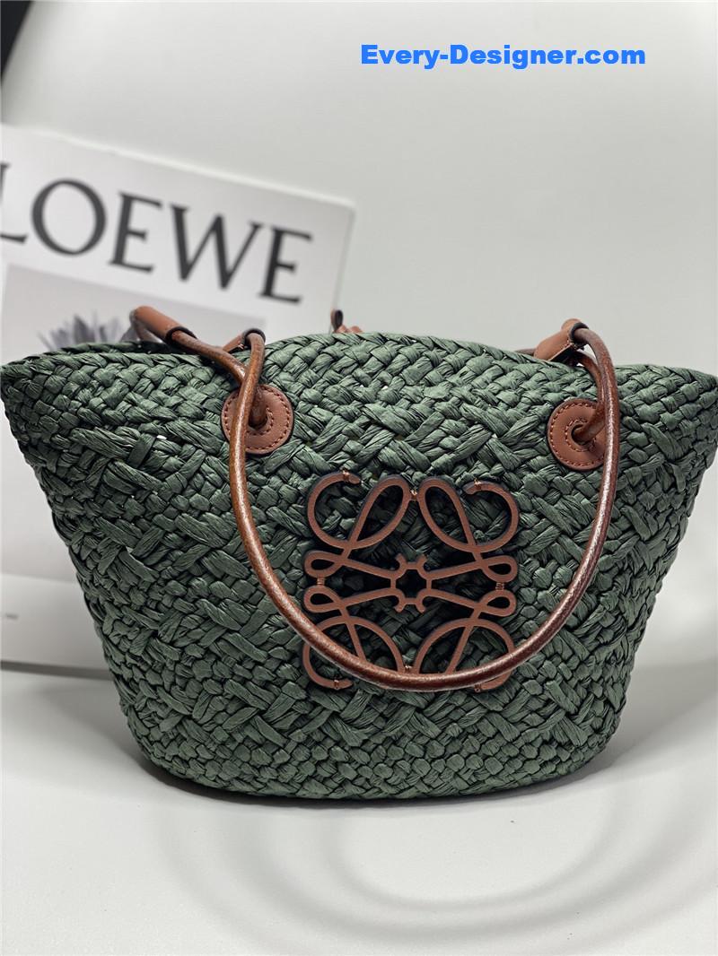 L0ew* anagram basket bag mini