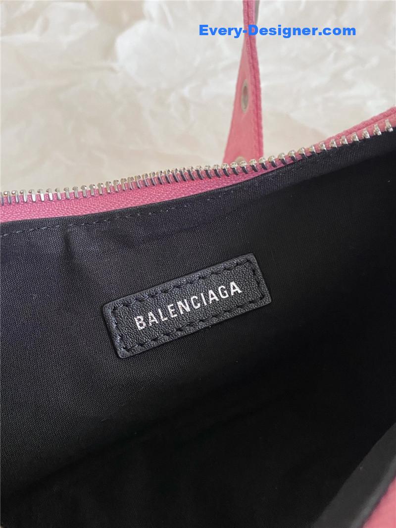 Ba1en*iaga le cagole denim motorcycle bag