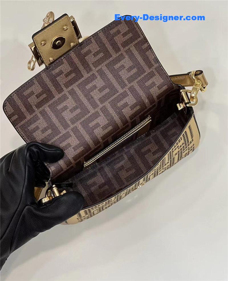 F**di x versace baguette hobo bag