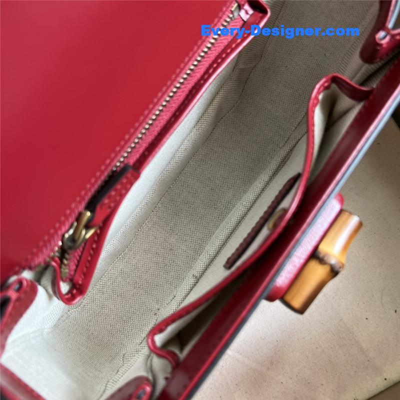 Gvc*1 bamboo 1947 series bamboo small handbag