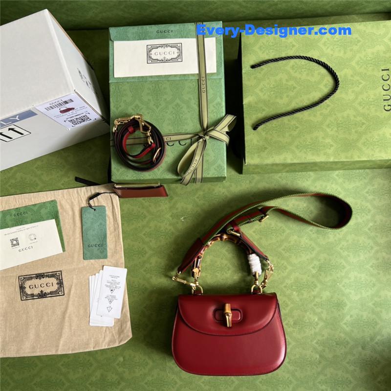 Gvc*1 bamboo 1947 series bamboo small handbag