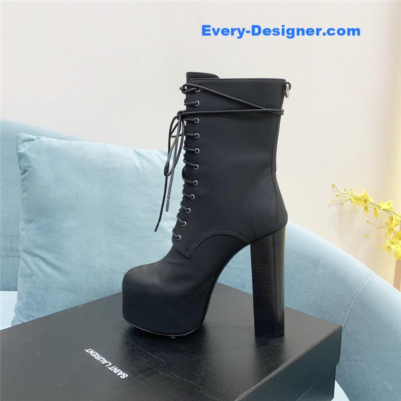 Y51 thick sole waterproof platform boots