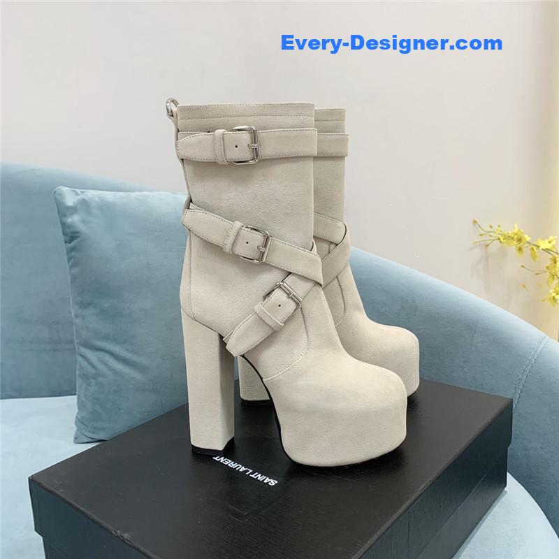 Y51 thick sole waterproof platform boots