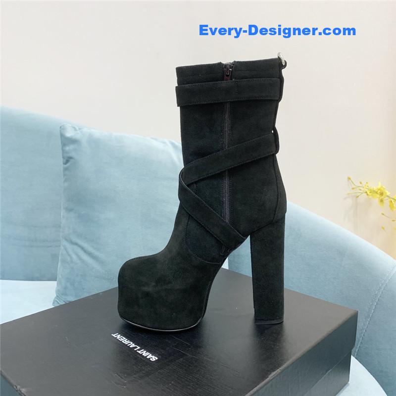 Y51 thick sole waterproof platform boots