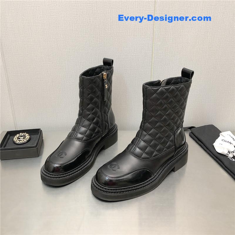 CC classic c embroidery ankle boots