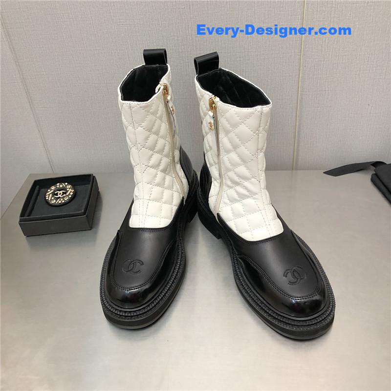 CC classic c embroidery ankle boots