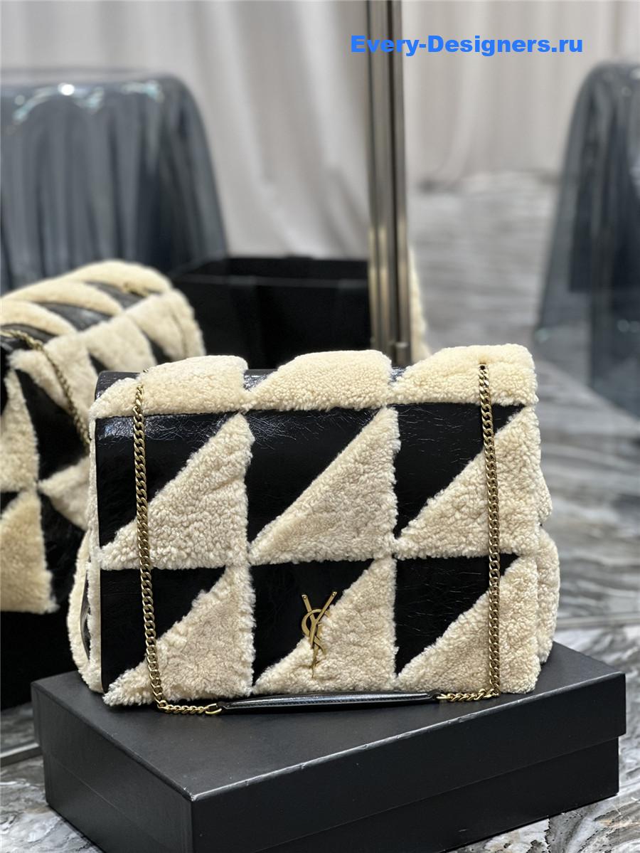 yves Sa1nt Lau*nt jamie lambswool bag