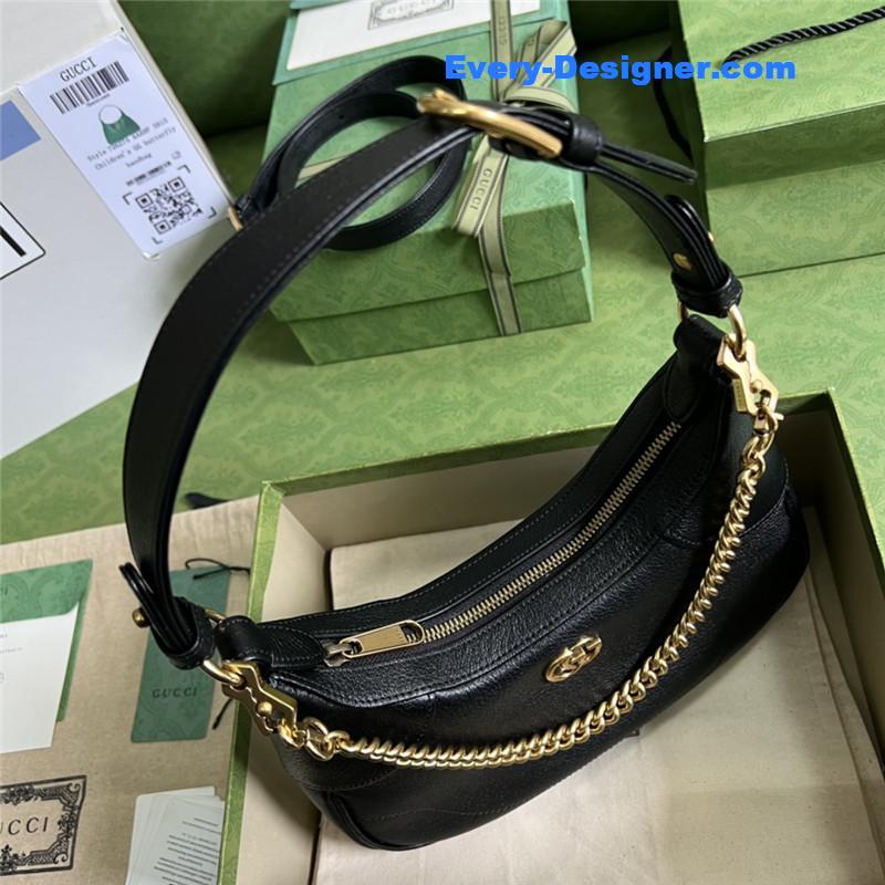 Gvc*1 small crescent shoulder bag