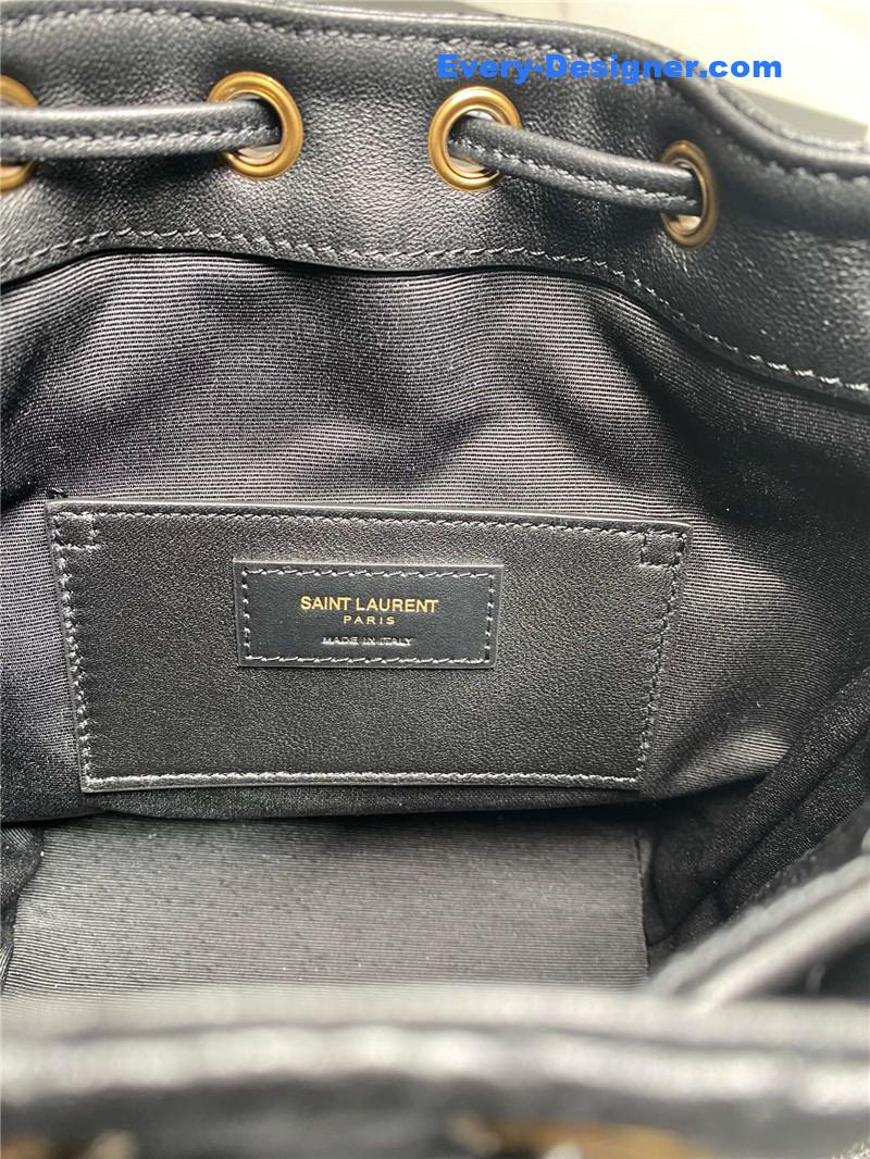 Y51 sheepskin bucket bag
