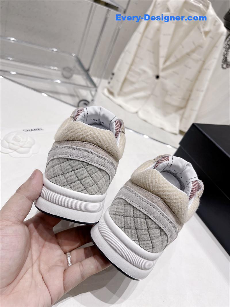 Ch**el logo casual sneakers womens