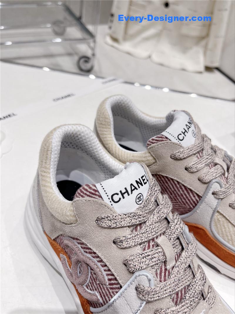 Ch**el logo casual sneakers womens