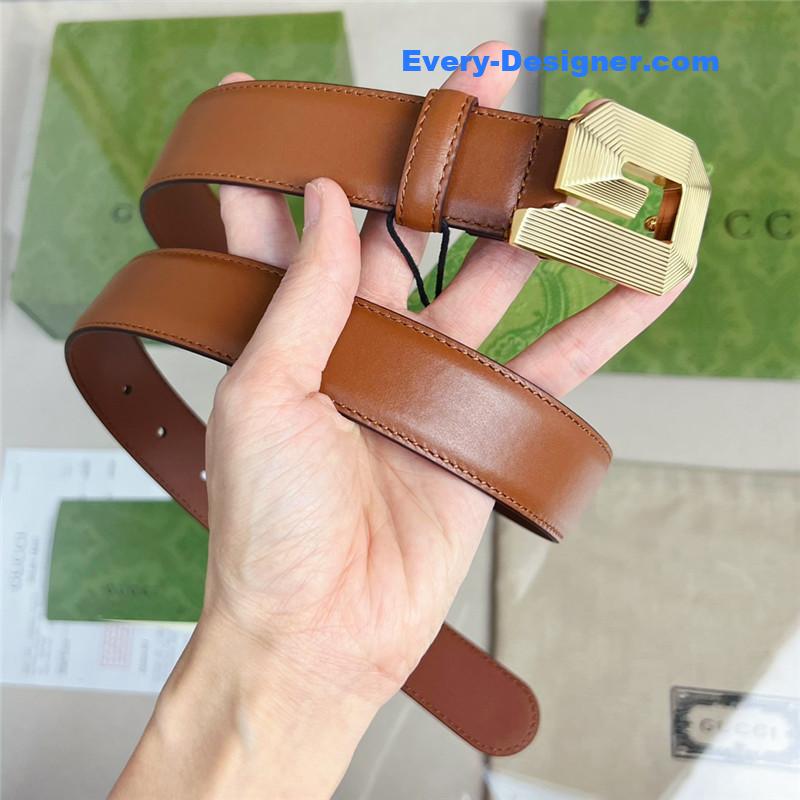 Gvc*1 g buckle narrow belt