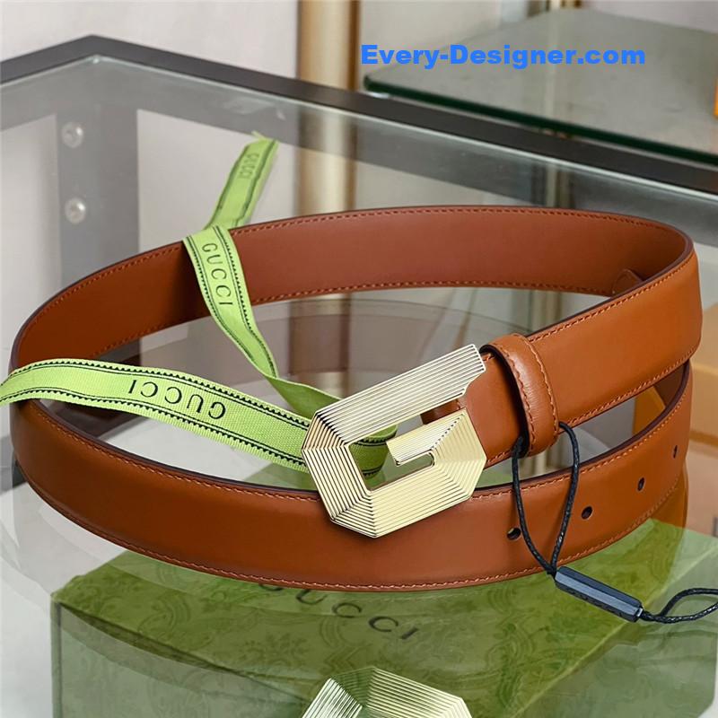 Gvc*1 g buckle narrow belt