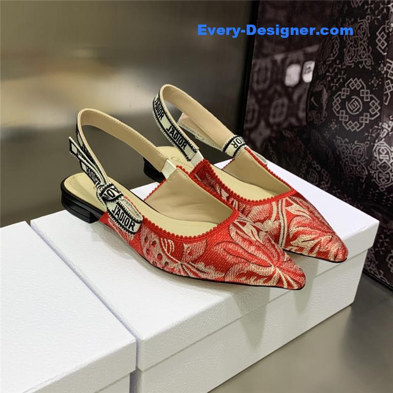 D10r bowknot color matching women’s shoes