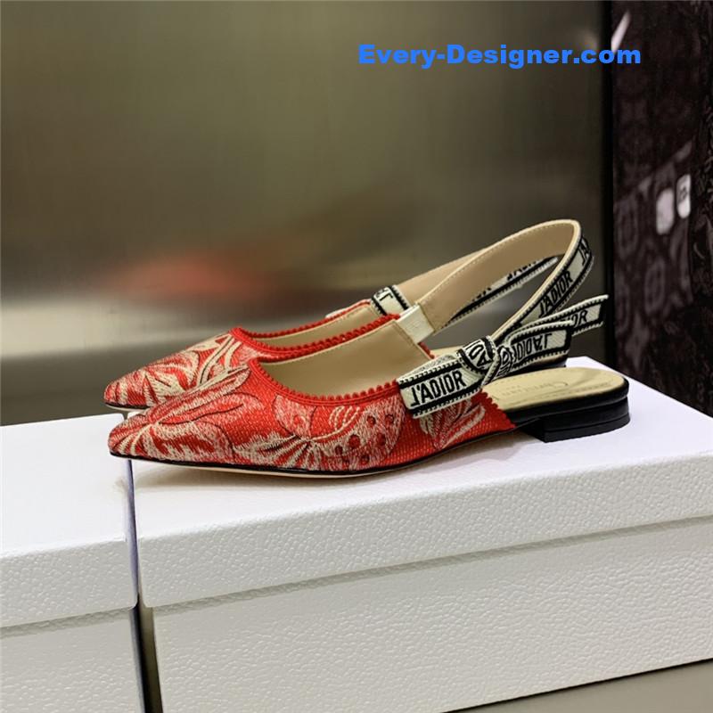 D10r bowknot color matching women’s shoes