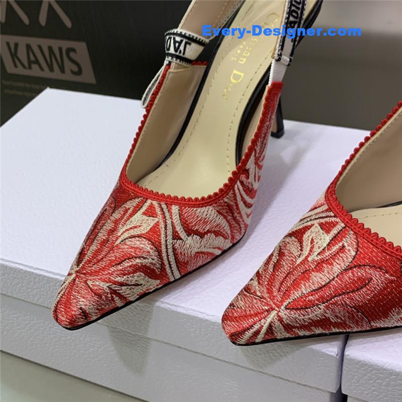 D10r high heel bowknot color matching women’s shoes