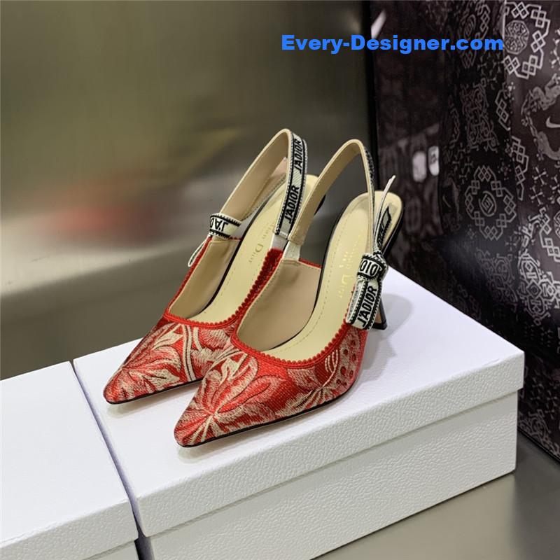 D10r high heel bowknot color matching women’s shoes