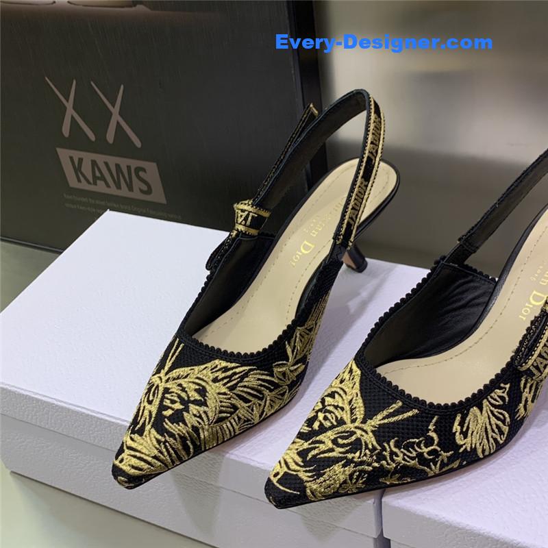 D10r high heel bowknot color matching women’s shoes