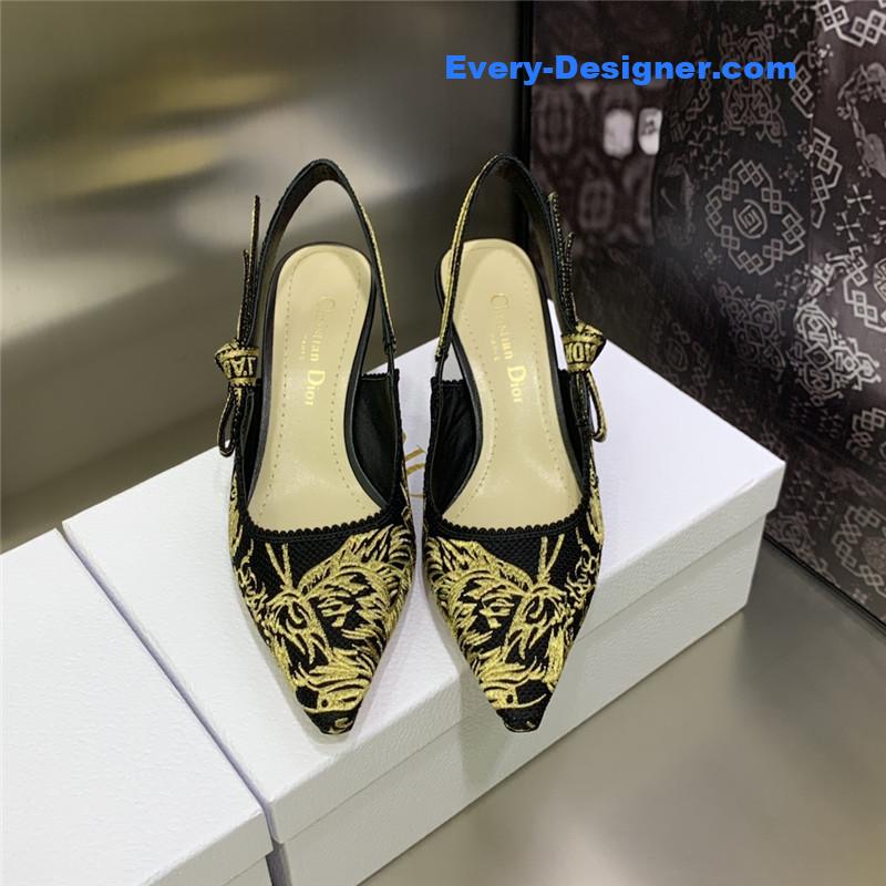 D10r high heel bowknot color matching women’s shoes
