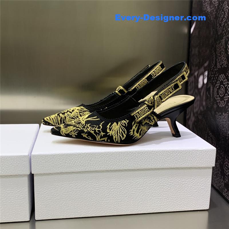 D10r high heel bowknot color matching women’s shoes