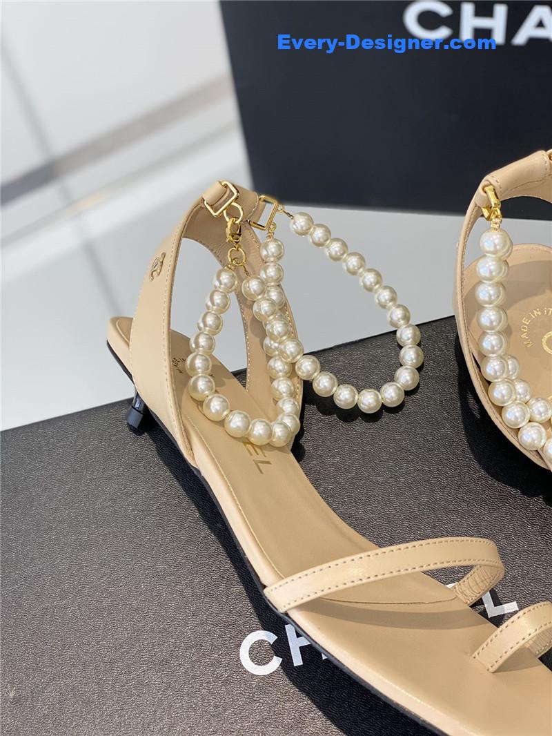 CC pearl sandals