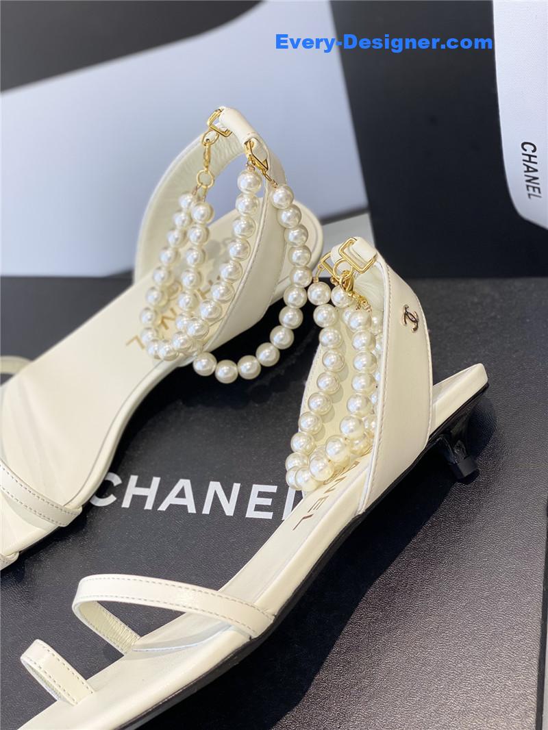 CC pearl sandals