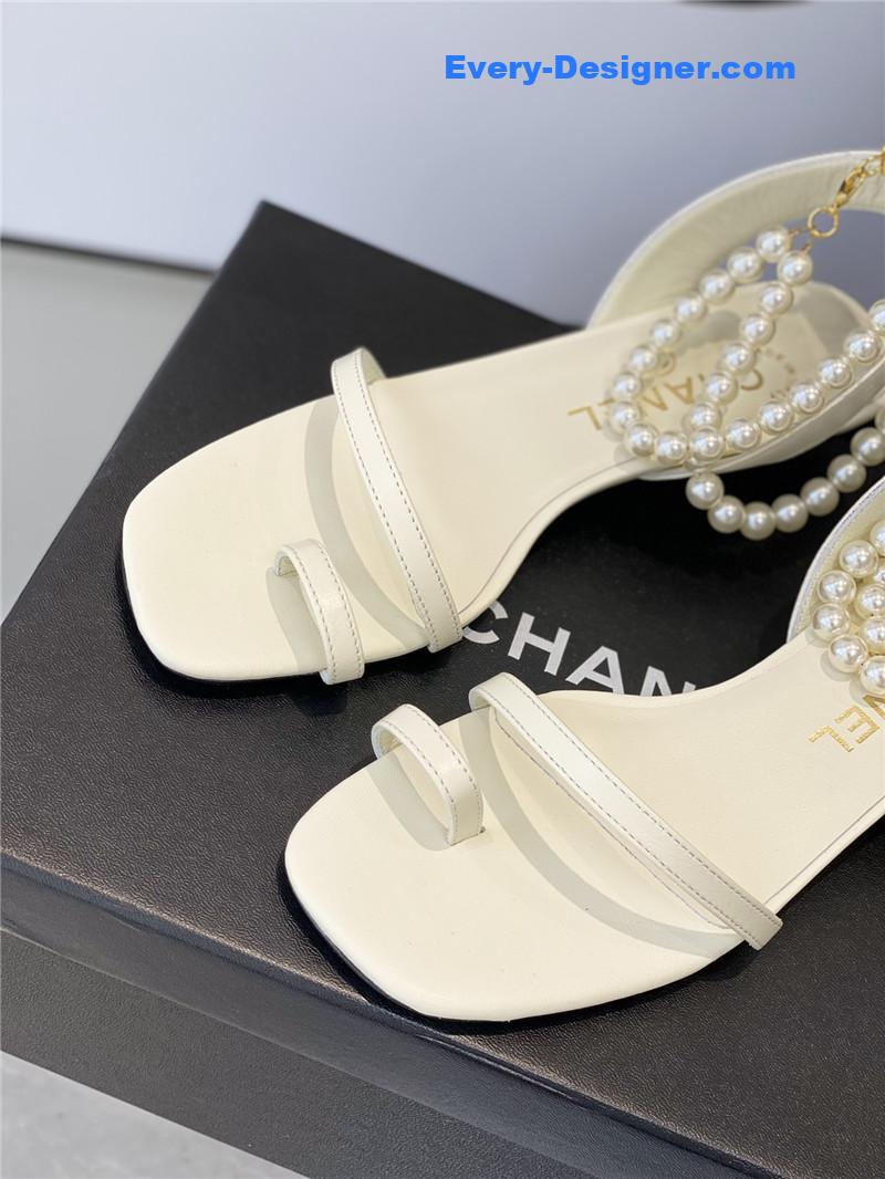 CC pearl sandals