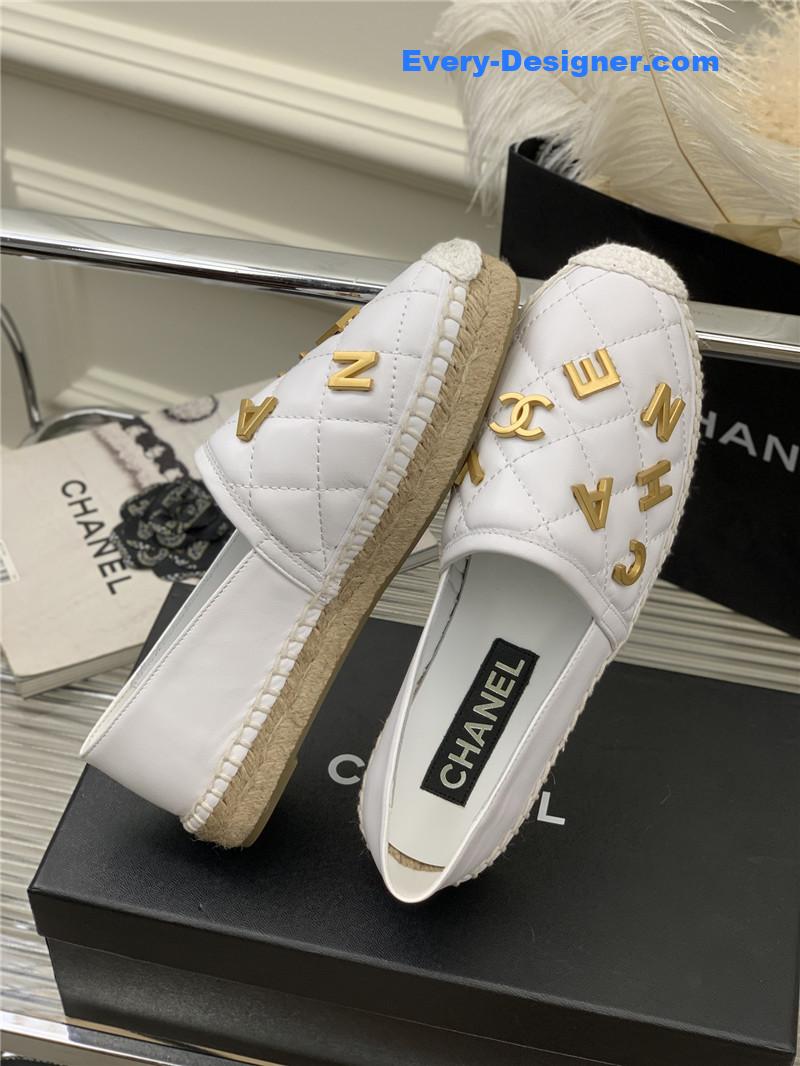 CC letter fisherman shoes