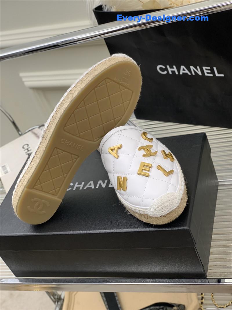 CC letter fisherman shoes