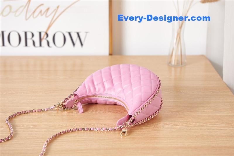 Ch**el small hobo bag pink