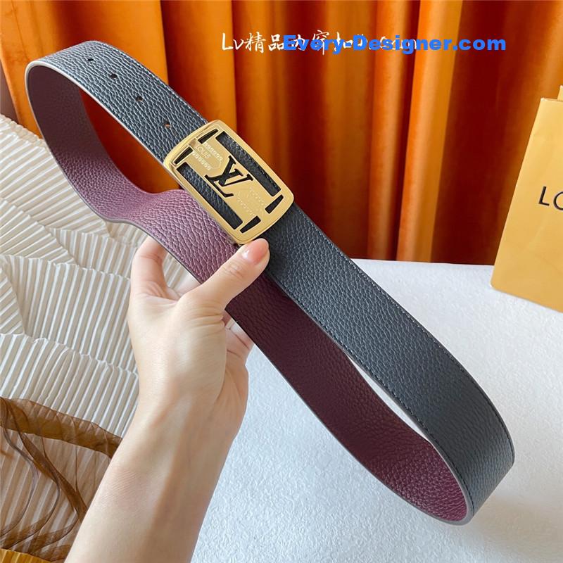 l0vis Vvtt0n lv classic embossed belt