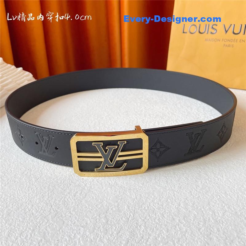 l0vis Vvtt0n lv classic embossed belt