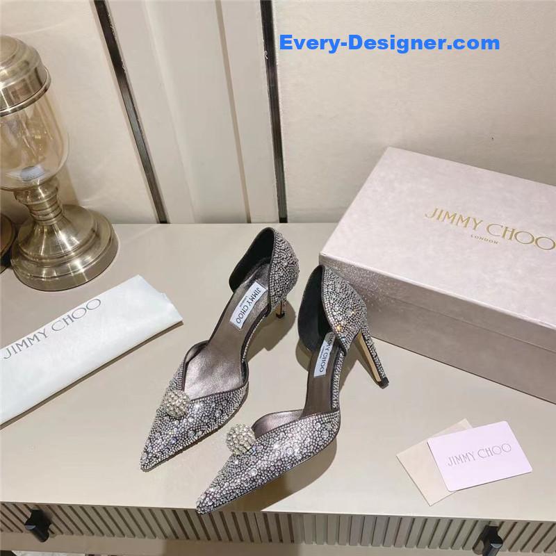 j1m*y ch00 D1am0nd wedding shoes