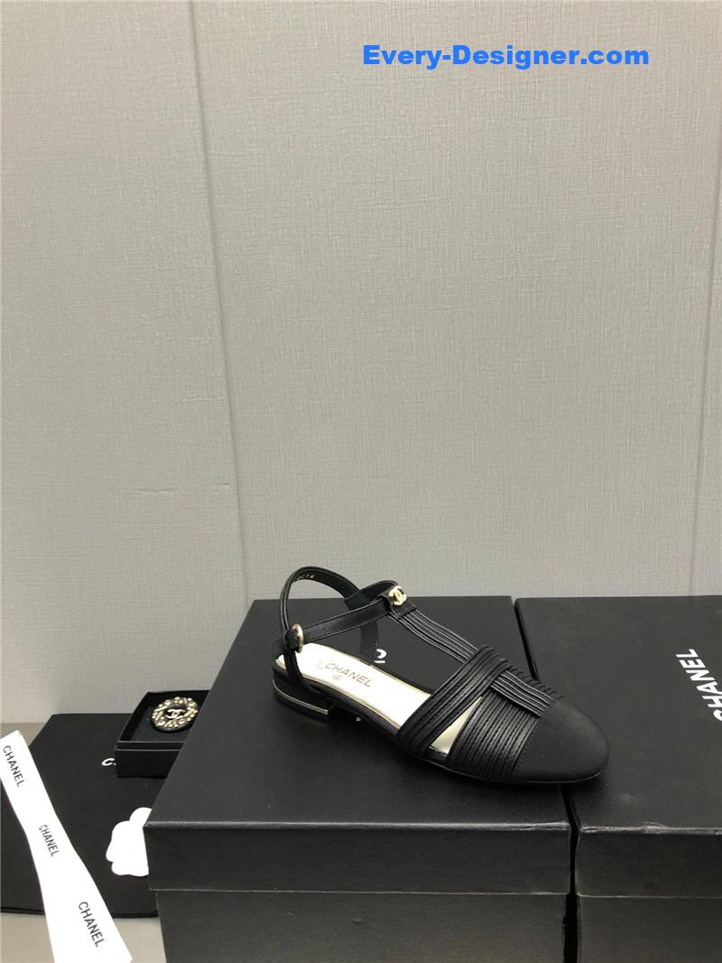 CC new C buckle rhinestone high heels