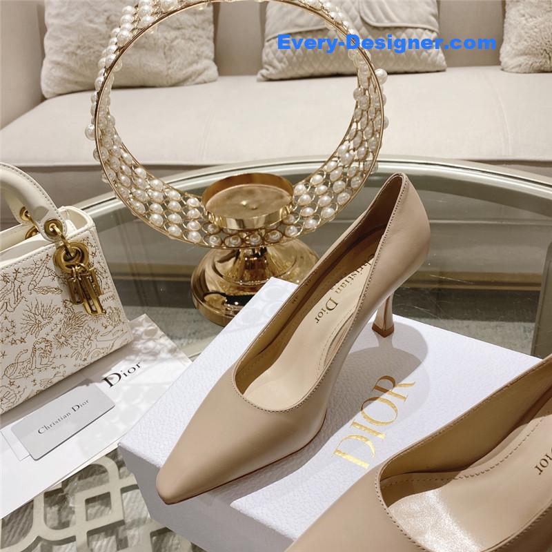 D10r spring and summer classic retro high heel shoes