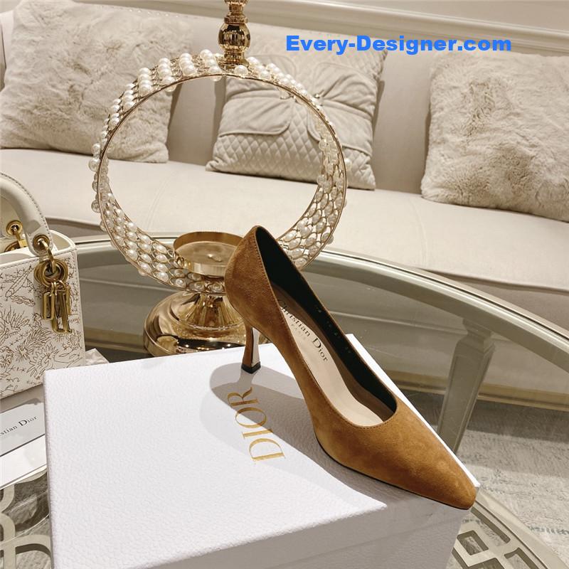 D10r spring and summer classic retro high heel shoes