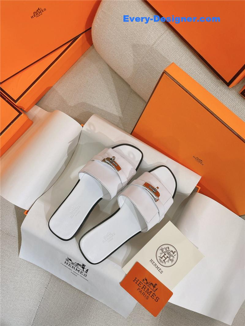 H**me5 new giulia flat kelly buckle slippers