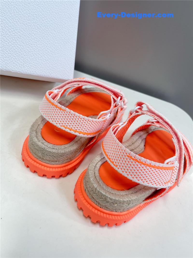 D10r latest velcro hemp rope sandals