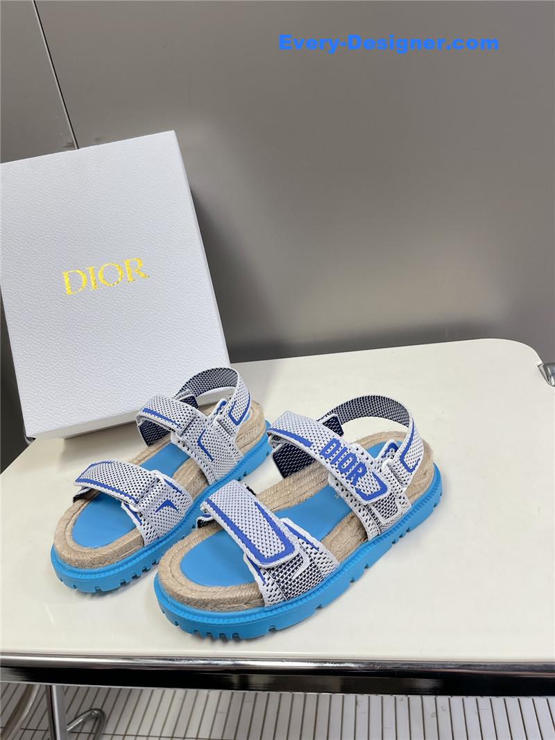 D10r latest velcro hemp rope sandals