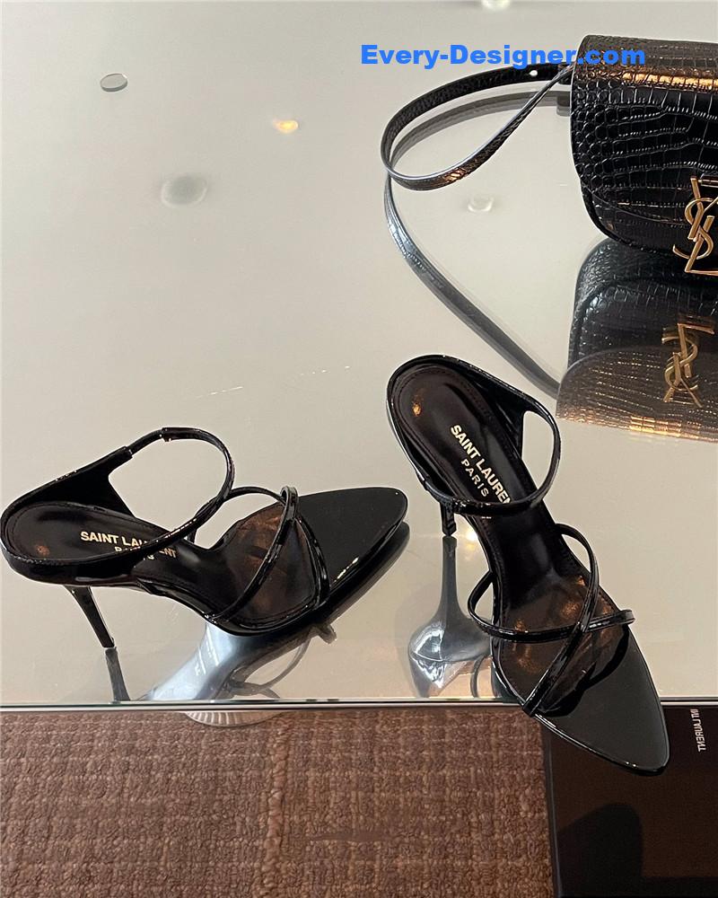 Y51 slim strap temperament sandals and slippers