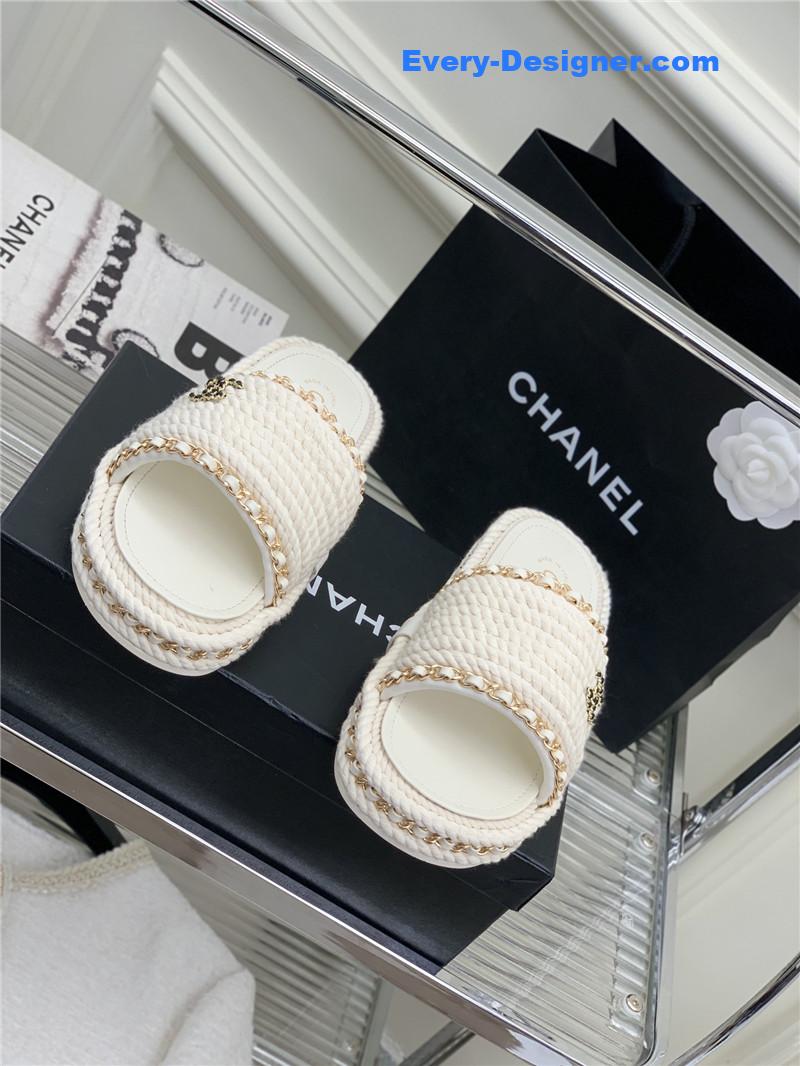 CC new woven slippers