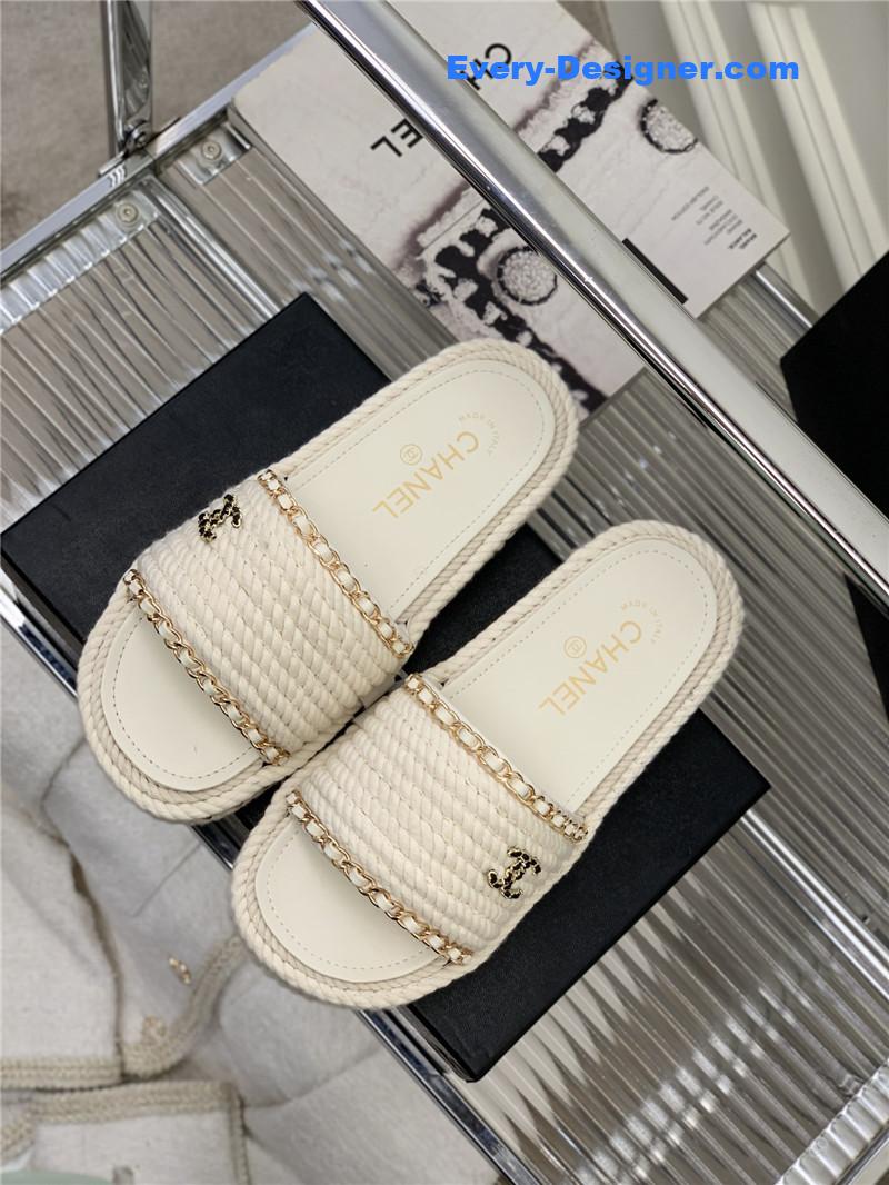 CC new woven slippers