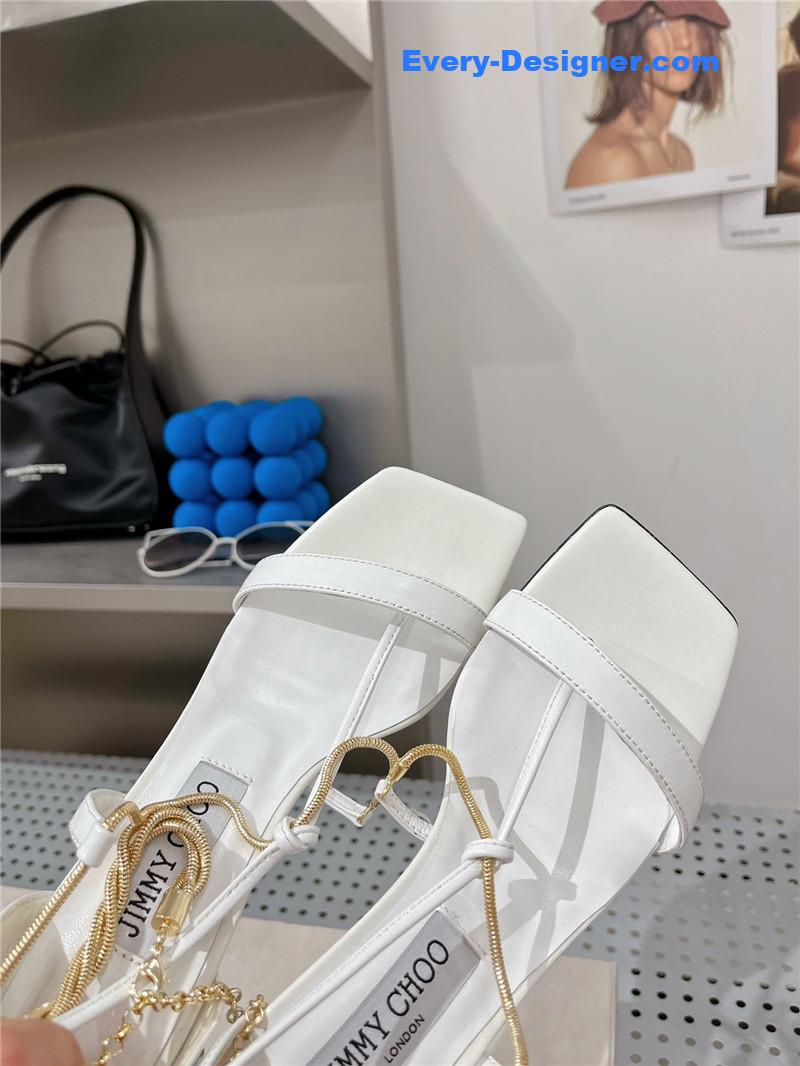 J1m*y Ch00 simple temperament sandals